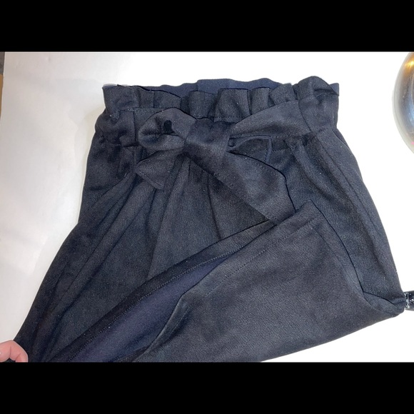 Ardenes Front Tie Mini Skirt - Picture 4 of 7